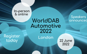 Le prochain "WorldDAB Automotive" aura lieu le 22 juin
