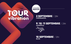 Huit artistes participeront au Tour Vibration 2022