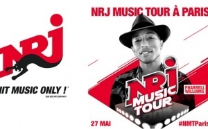 Pharrell Williams au NRJ Music Tour de Paris