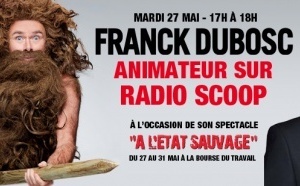 Franck Dubosc animateur sur Radio Scoop