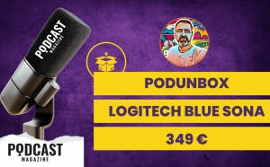 Test Logitech Blue Sona : le microphone Podcast/Radio XLR dynamique actif supercardioide