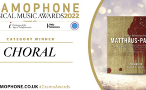Un Gramophone Classical Music Awards pour la Maîtrise de Radio France