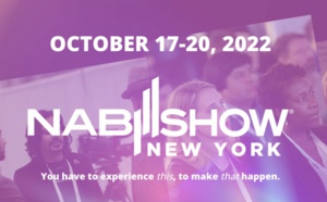 Le NAB Show aura lieu du 17 au 20 octobre 