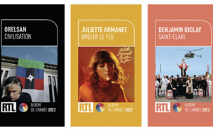 RTL dévoile les 5 finalistes de son prix Album de l'année