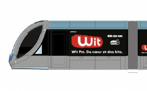 Wit FM : un nouveau slogan et une campagne sur le Tram