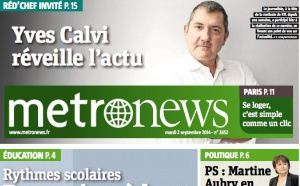 Yves Calvi Red' Chef invité de metronews