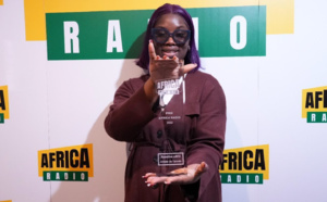 Roseline Layo, artiste Africa Radio de l’année 2022