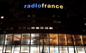 La Maison de la radio aux couleurs de l’Ukraine