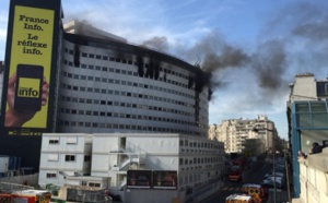 Incendie à la Maison de la radio