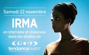 Irma en showcase avec Tendance Ouest à Caen 