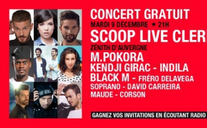 Scoop Live géant à Clermont-Ferrand avec Radio Scoop
