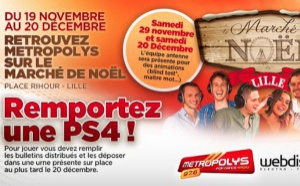 Metropolys, radio officielle du marché de Noël de Lille