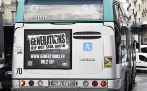 Generations s'affiche sur les bus parisiens