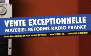 Radio France vend son matériel réformé