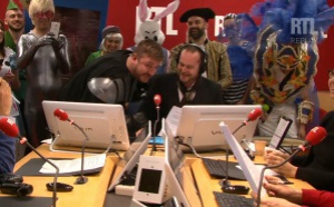 Fun Radio fête le carnaval dans les studios de RTL