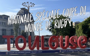 France Bleu Occitanie sur le parvis de la gare Matabiau à Toulouse