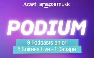 "Podium", une série d'enregistrements de podcasts en public