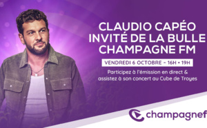 Claudio Capéo invité de Champagne FM