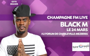 Champagne FM invite Black M