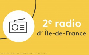 franceinfo : deuxième radio en Île-de-France 