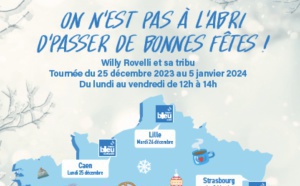 "On n'est pas à l'abri d'passer de bonnes fêtes" sur France Bleu 