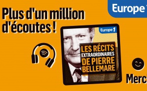 Déjà 1 million d'écoutes pour le podcast de Pierre Bellemare