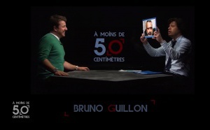 A moins de 50 centimètres de Bruno Guillon