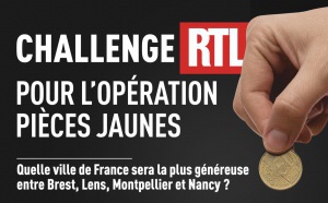RTL partenaire de l'opération Pièces Jaunes