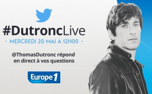 Europe 1 : Thomas Dutronc très digital avec les auditeurs