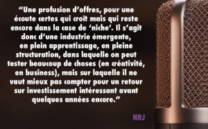 L’Industrie du Podcast Natif en France :  perspectives et divergences