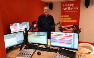 Le dirigeant de Happy Média : Rodolphe Karmazyn. En Dordogne, il a transformé Bergerac 95 en Happy Radio. © Happy Média.
