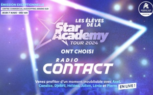 Les élèves de la Star Academy ont choisi Radio Contact