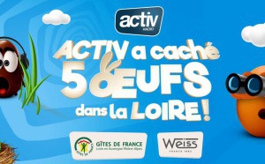 Activ Radio a caché 5 œufs dans la Loire 