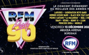 RFM organisera le concert "RFM Party 90"