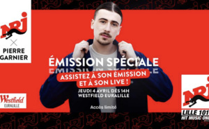 NRJ Lille accueille le chanteur Pierre Garnier 