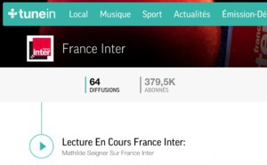 Radio France absente de TuneIn