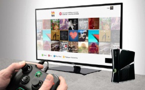 L'appli Les Indés Radios sur la Xbox 360