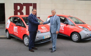 RTL roule en Bluecar 100% électrique