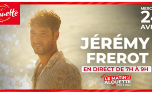 Alouette reçoit le chanteur Jérémy Frérot