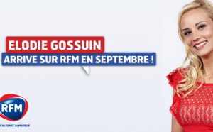 Elodie Gossuin sur RFM en septembre
