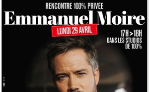 Emmanuel Moire dans les studios toulousains de 100%