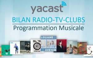 Yacast : 14 399 diffusions pour Louane !
