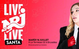 Belgique : NRJ reçoit Santa pour un concert exclusif