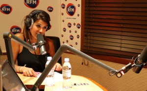 Première interview de Karine Ferri sur RFM