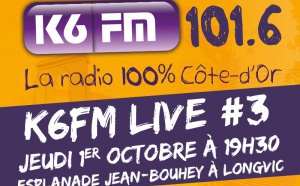 Nouveau K6FM Live le 1er octobre 