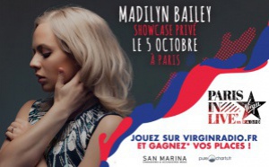 Paris in Live Virgin Radio avec Madilyn Bailey