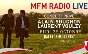 Souchon et Voulzy au MFM Radio Live