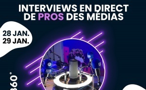 Un studio d’enregistrement au cœur du Paris Radio Show 2025