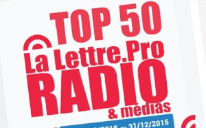 Top 50 La Lettre Pro - Radioline de décembre 2015