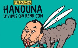 Hanouna sévèrement caricaturé par Charlie Hebdo